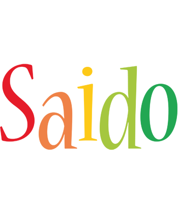 Saido birthday logo