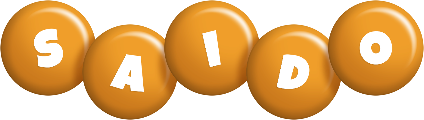 Saido candy-orange logo