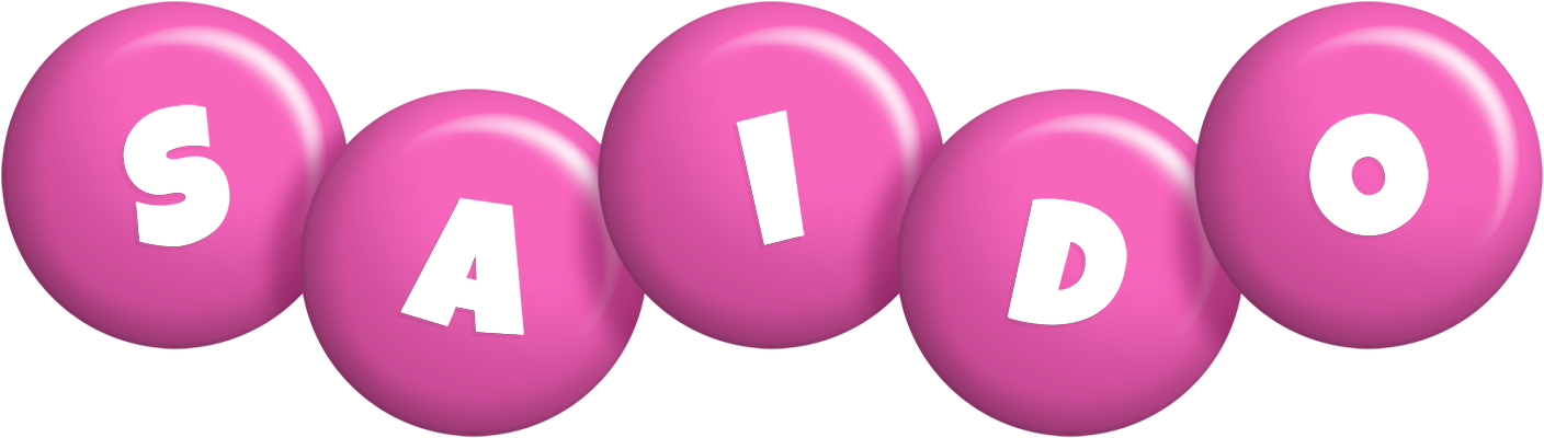Saido candy-pink logo