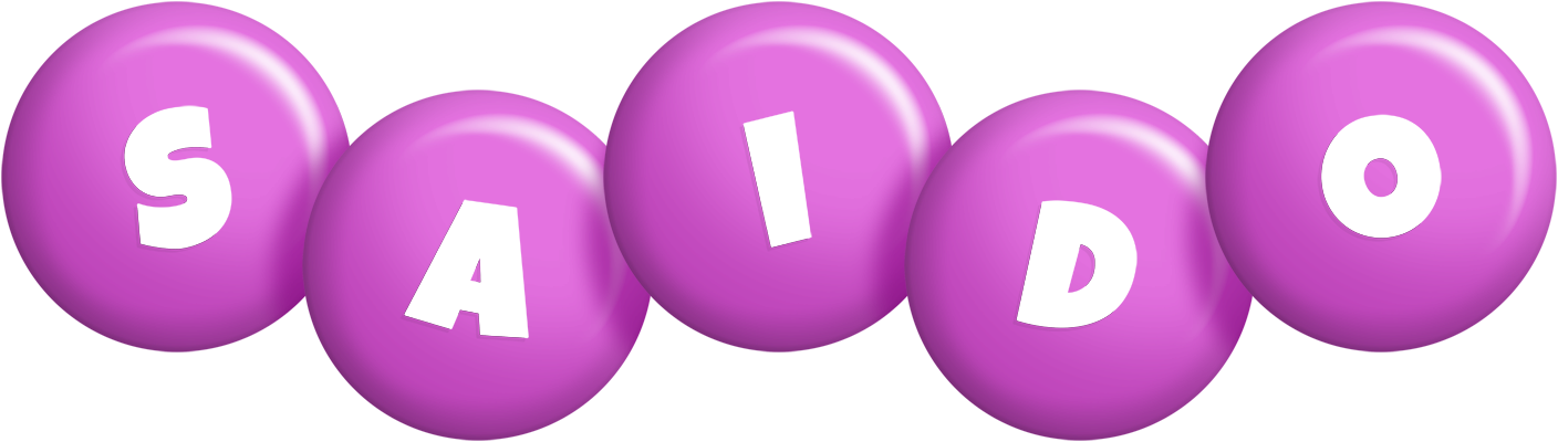 Saido candy-purple logo
