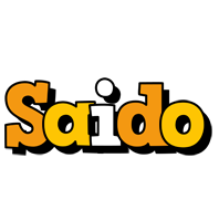 Saido cartoon logo