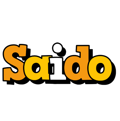 Saido cartoon logo