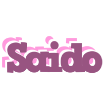 Saido relaxing logo