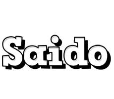 Saido snowing logo