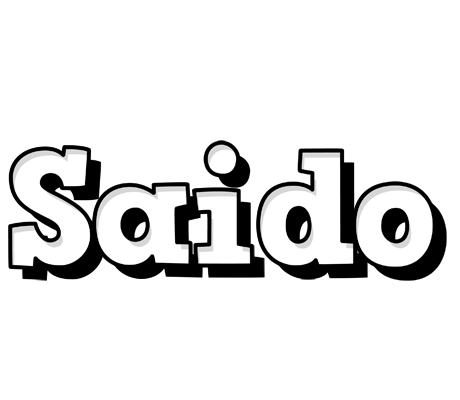 Saido snowing logo
