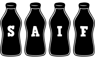 Saif bottle logo