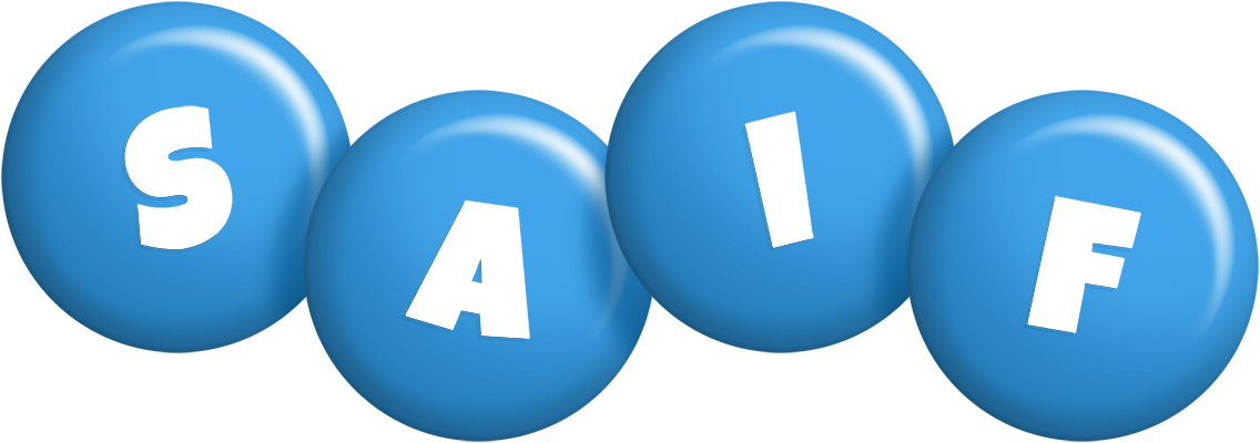 Saif candy-blue logo