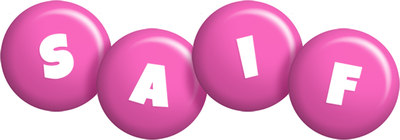 Saif candy-pink logo