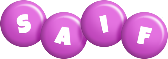 Saif candy-purple logo