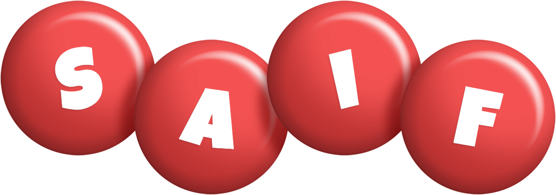 Saif candy-red logo