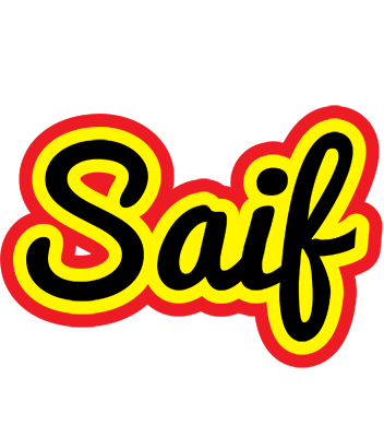 Saif flaming logo
