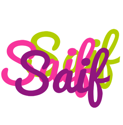 Saif flowers logo