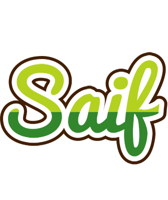 Saif golfing logo
