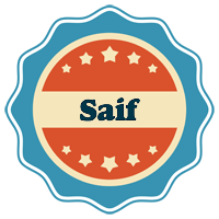 Saif labels logo