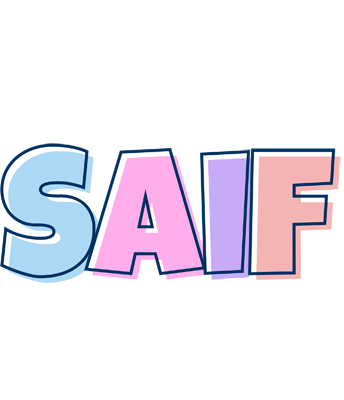 Saif pastel logo