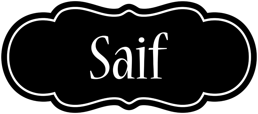Saif welcome logo