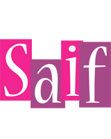 Saif whine logo