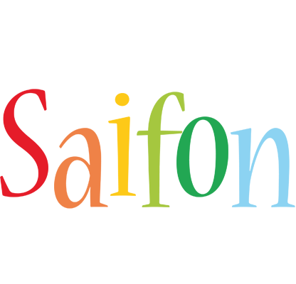 Saifon birthday logo
