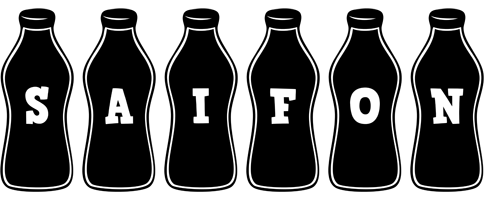 Saifon bottle logo