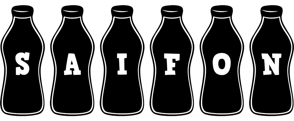 Saifon bottle logo