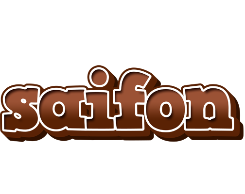 Saifon brownie logo