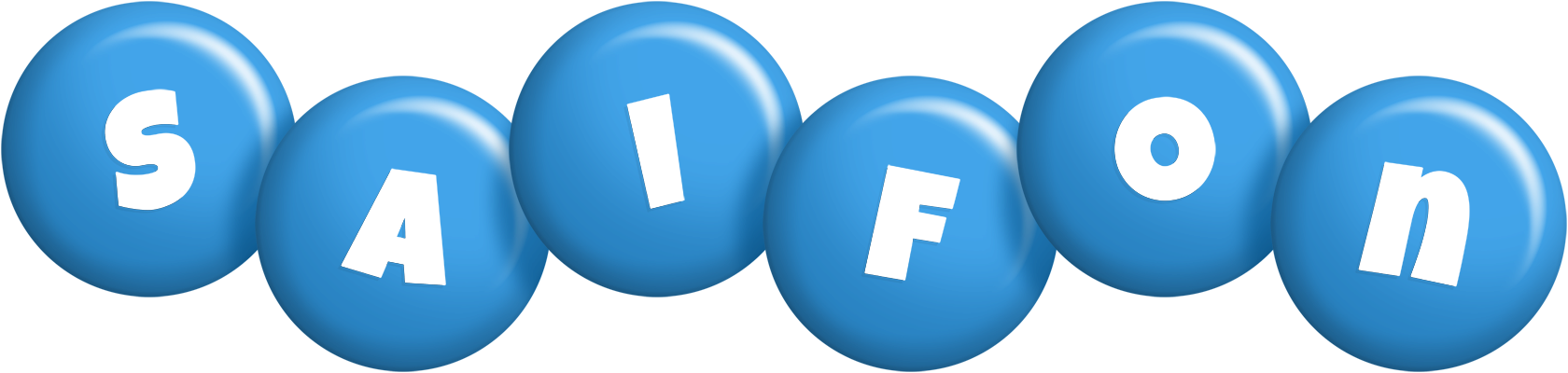 Saifon candy-blue logo