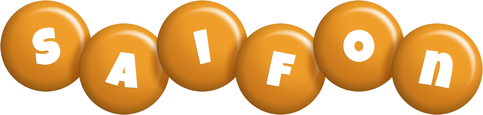 Saifon candy-orange logo