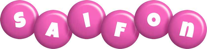 Saifon candy-pink logo