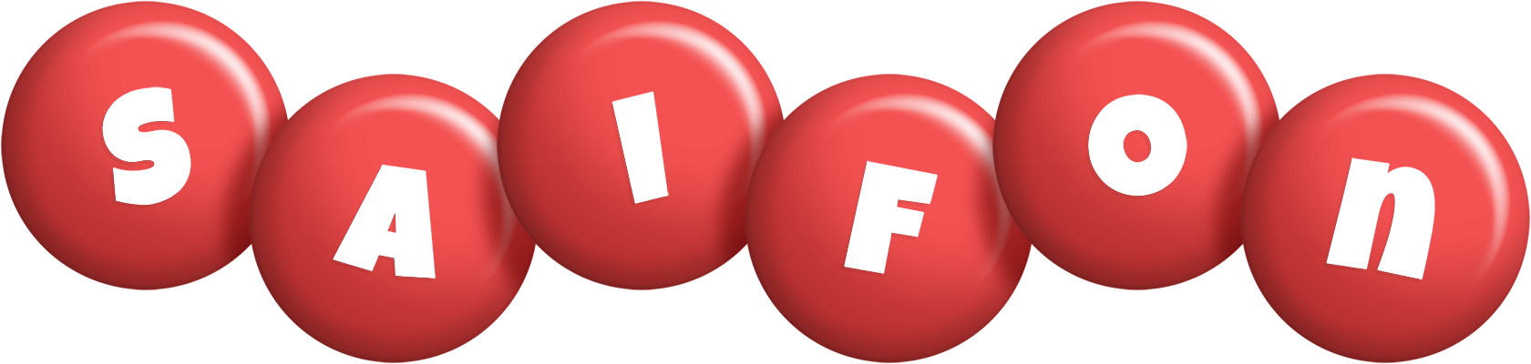Saifon candy-red logo