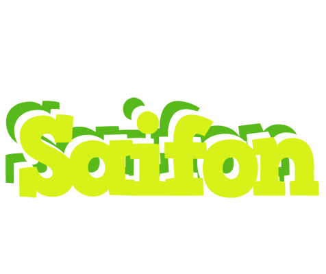 Saifon citrus logo