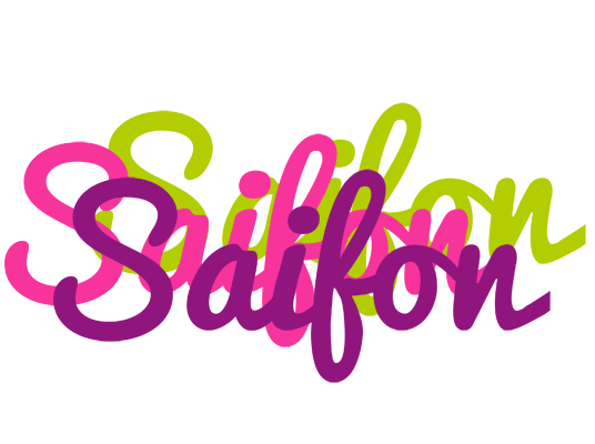 Saifon flowers logo