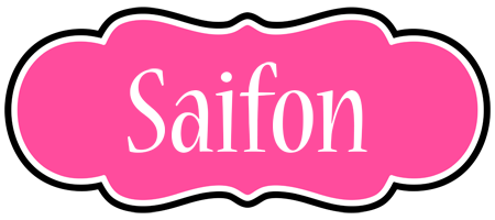 Saifon invitation logo