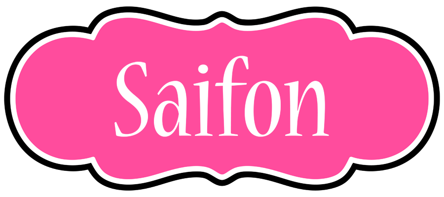 Saifon invitation logo