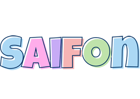 Saifon pastel logo