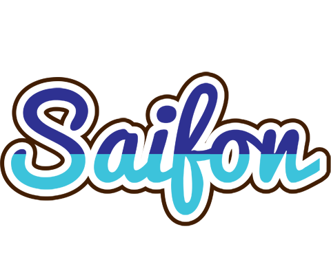 Saifon raining logo