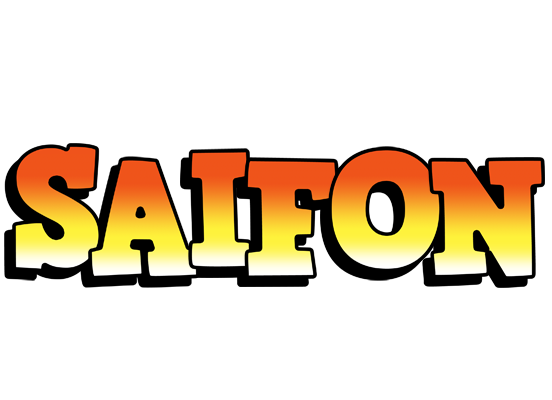 Saifon sunset logo