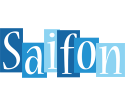 Saifon winter logo