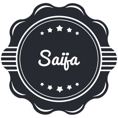 Saija badge logo