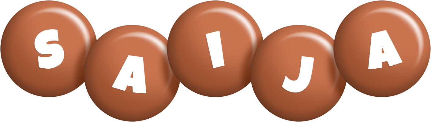 Saija candy-brown logo