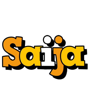 Saija cartoon logo