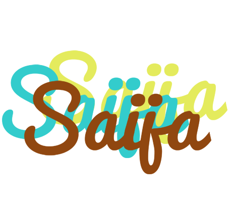 Saija cupcake logo