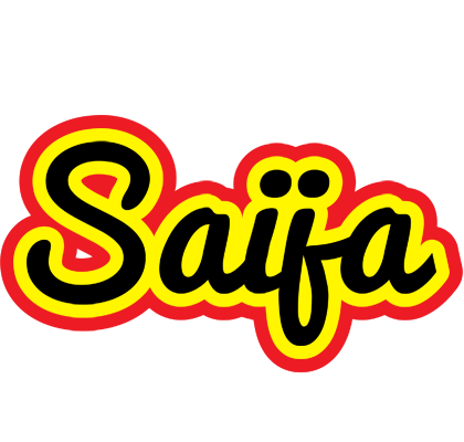 Saija flaming logo