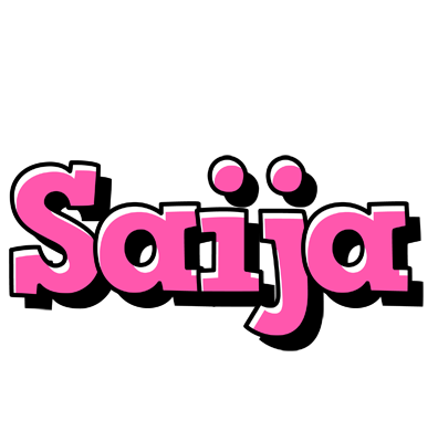 Saija girlish logo