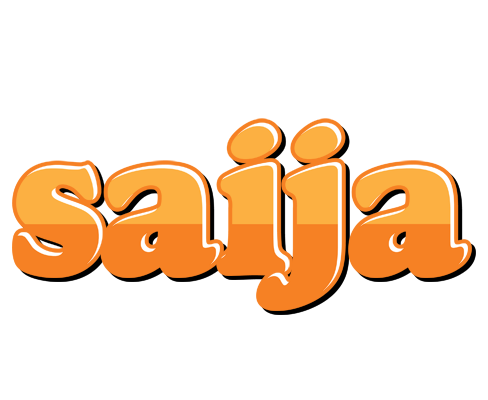 Saija orange logo
