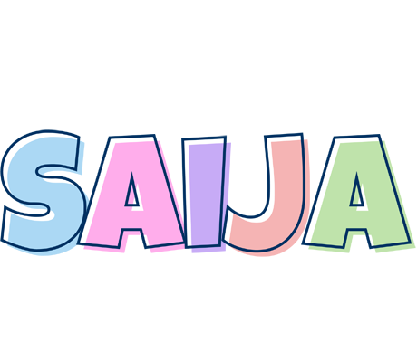 Saija pastel logo