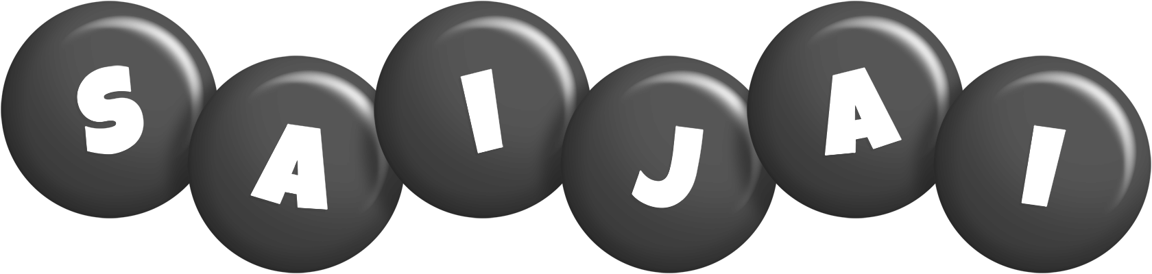 Saijai candy-black logo
