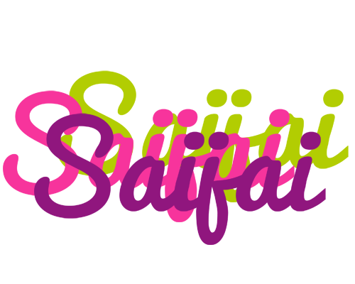 Saijai flowers logo