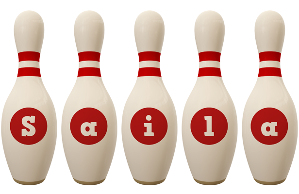 Saila bowling-pin logo
