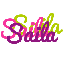 Saila flowers logo