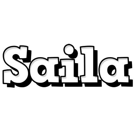 Saila snowing logo
